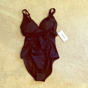 Black One Piece Swimsuit